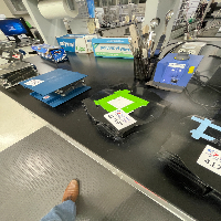 Laboratory Plastic Scissor Jack Stand image 0